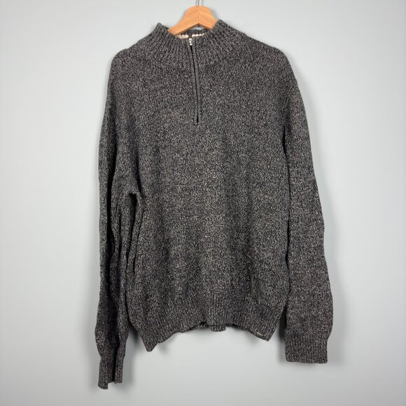 Eddie Bauer Men's Quarter-Zip Sweater, Size XL - Picture 1 of 5